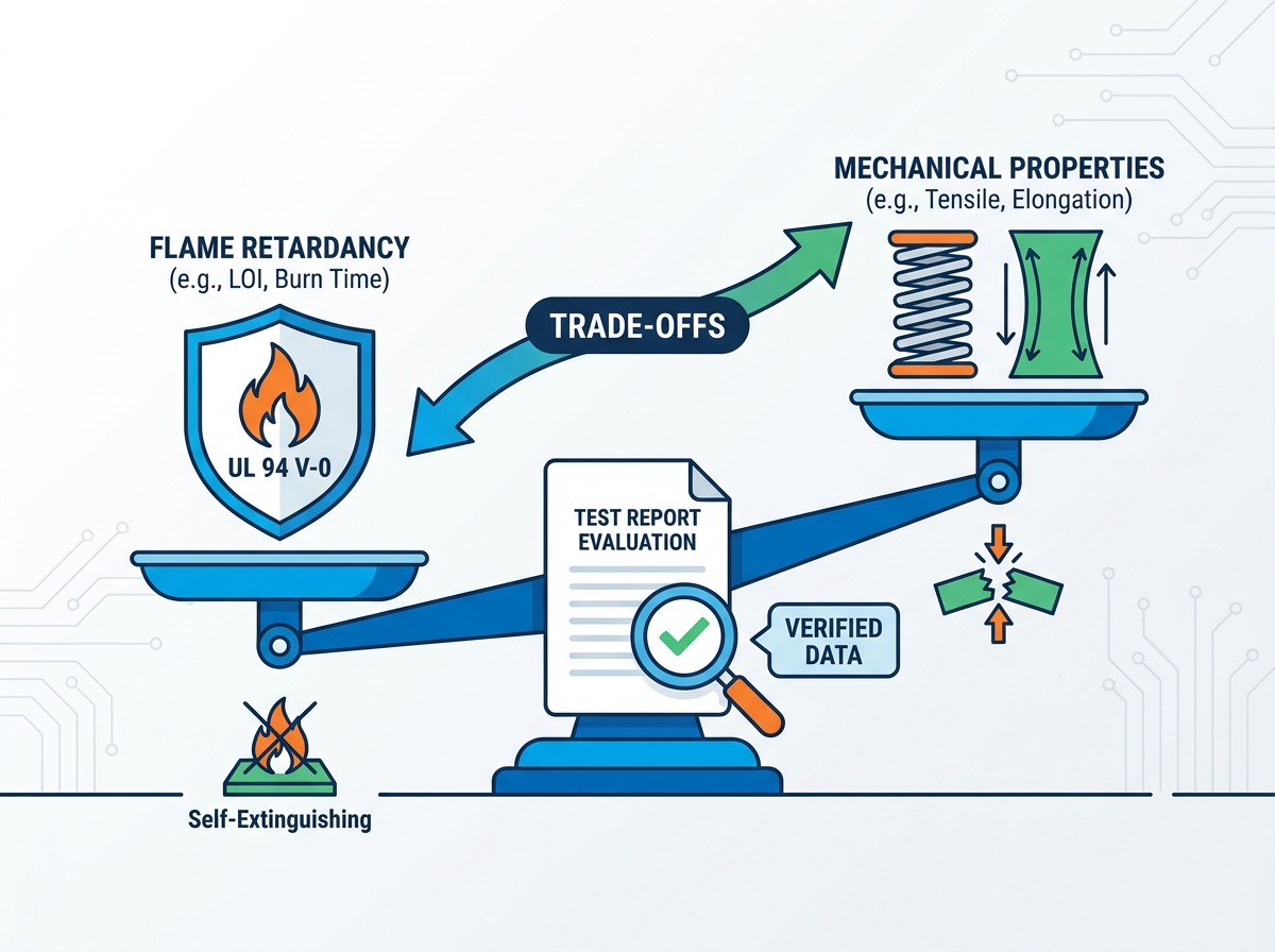 Flame retardant silicone rubber testing process