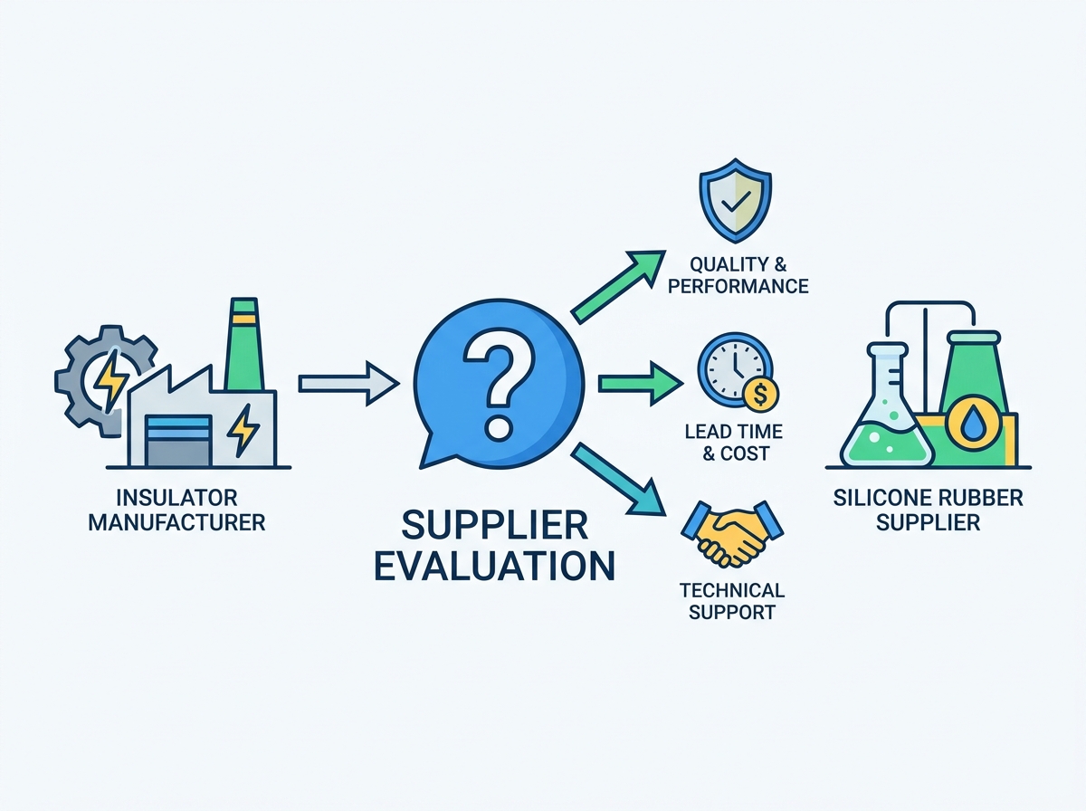 What Should Post Insulator Manufacturers Ask a Silicone Rubber Supplier?
