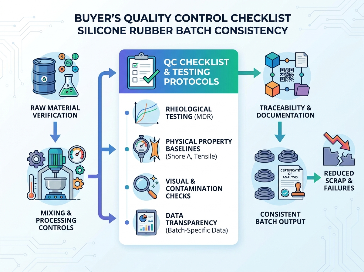 Silicone Rubber Quality Control Inspection