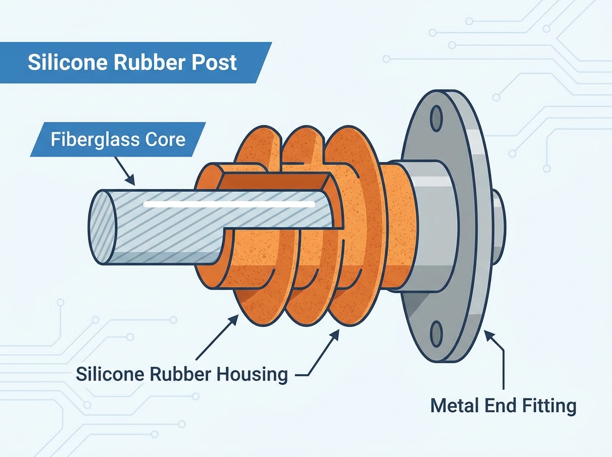 Silicone Rubber Post Insulator Manufacturing